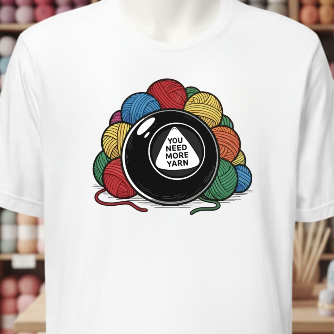 Magic Yarn Ball T-Shirt White t-shirt