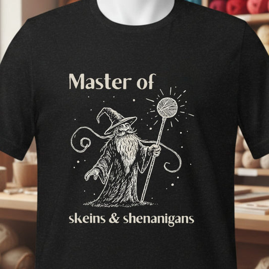 Master of Skeins T-Shirt Black t-shirt