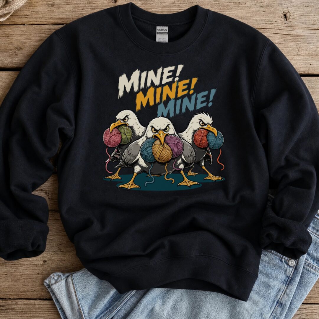 Mine Sweatshirt Black t-shirt
