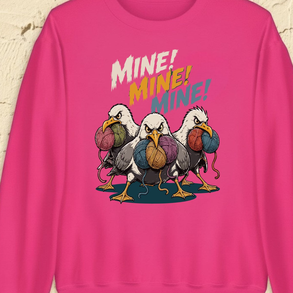 Mine Bright Pink Sweatshirt.jpg