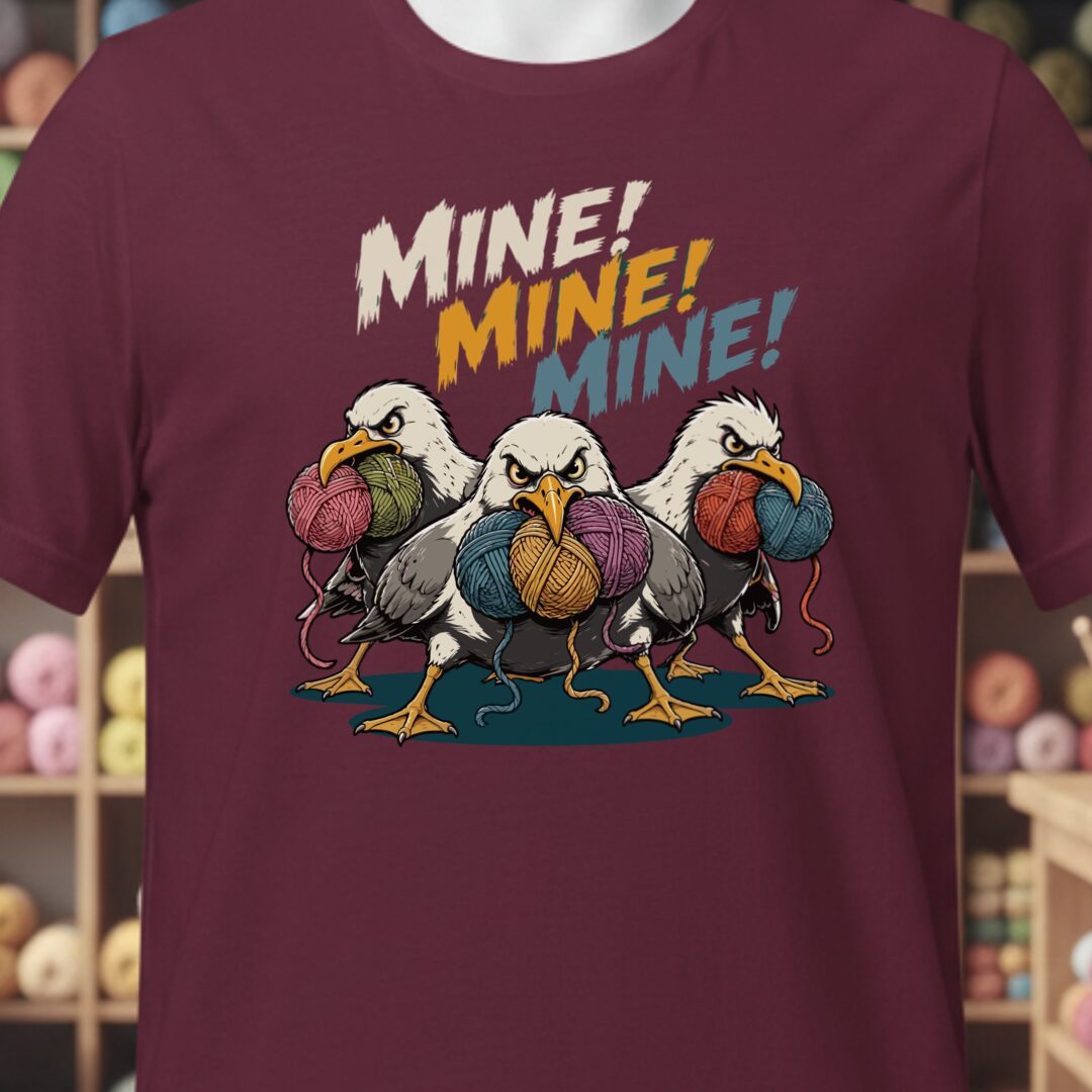 Mine T-Shirt Maroon t-shirt