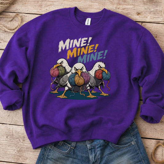 Mine Sweatshirt Purple t-shirt