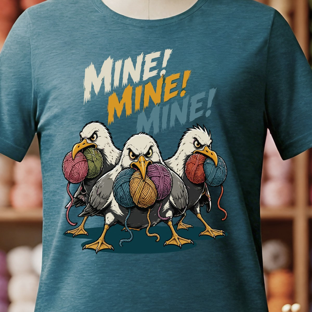 Mine Teal Blue T-Shirt.jpg