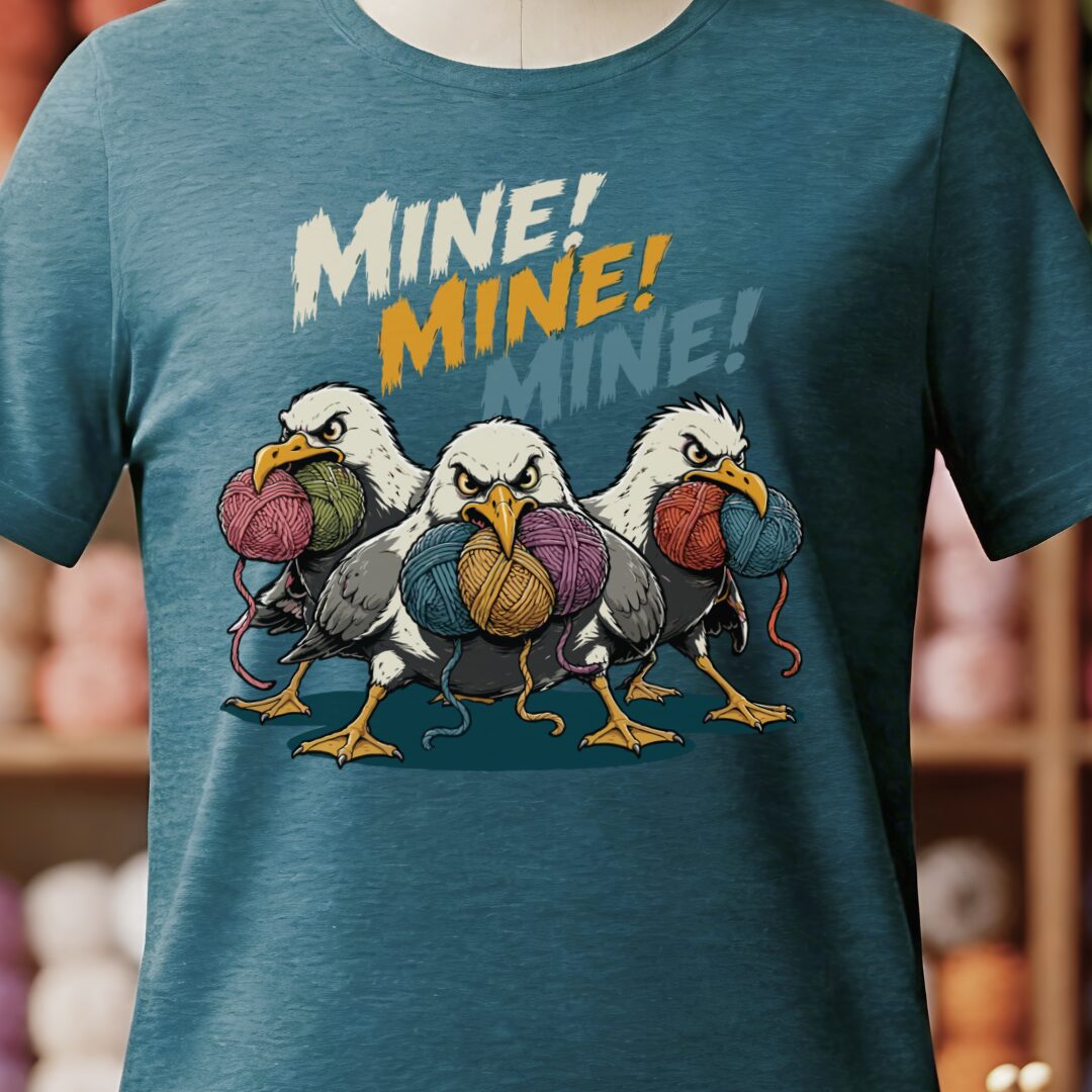Mine T-Shirt Teal Blue t-shirt