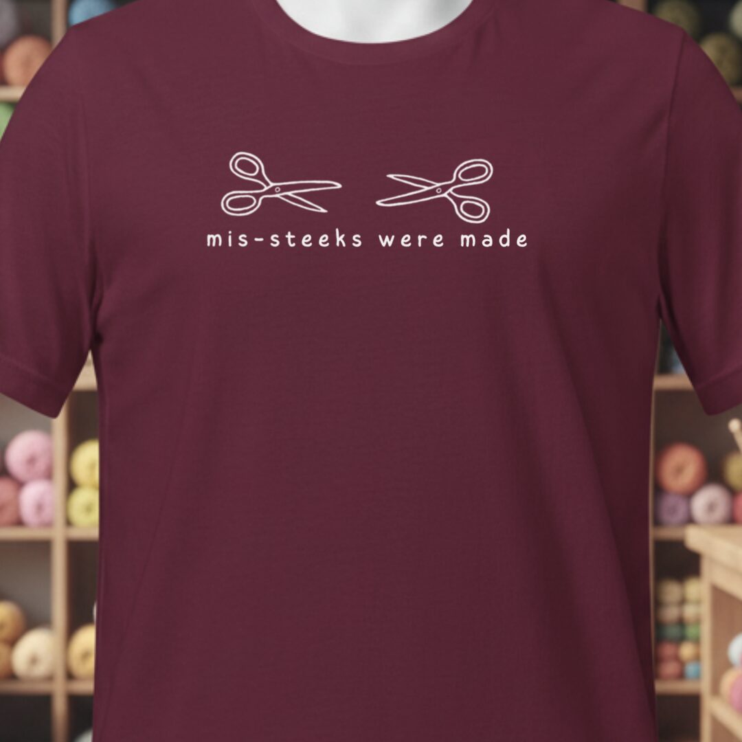 Mis-steeks T-Shirt Maroon t-shirt