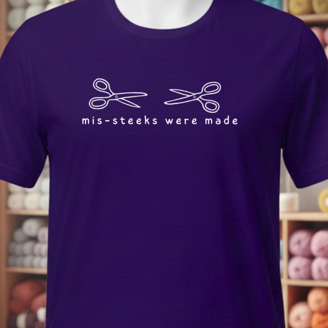 Mis-steeks T-Shirt Purple t-shirt