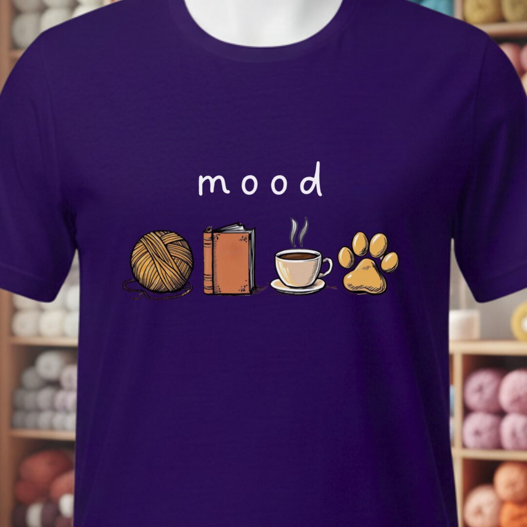 Mood T-Shirt Purple t-shirt