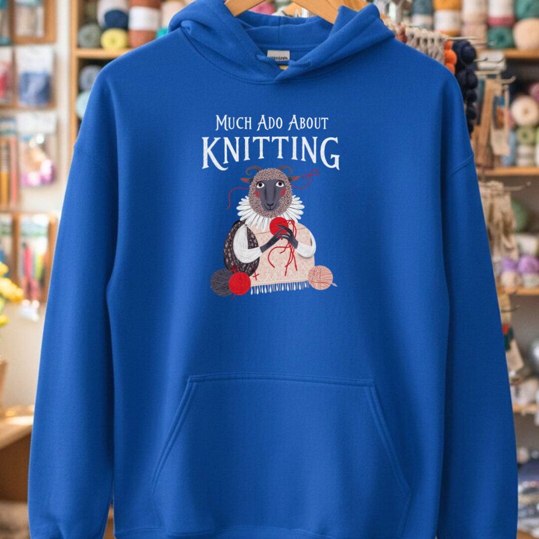 Much Ado Hoodie Royal t-shirt
