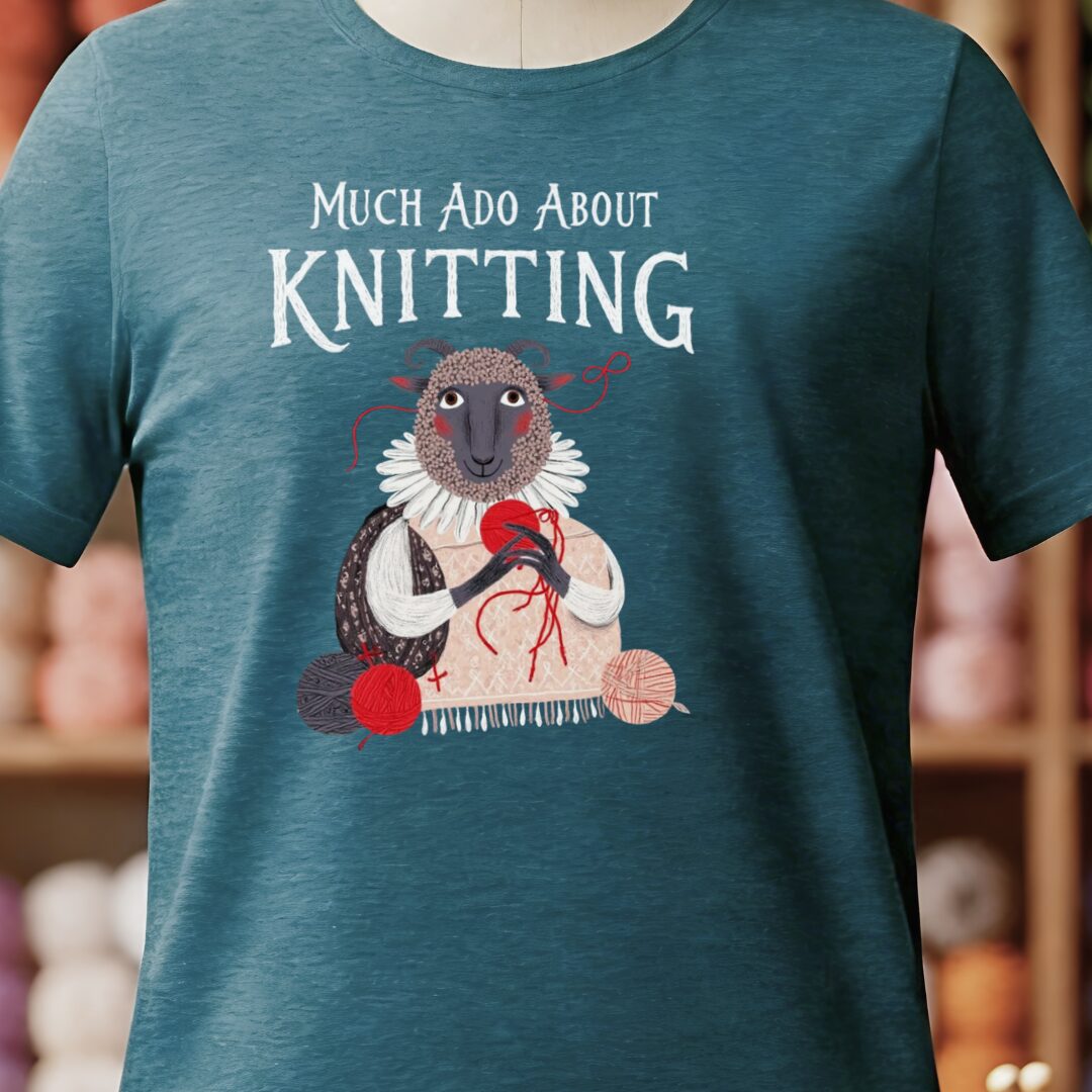 Much Ado T-Shirt Teal Blue t-shirt