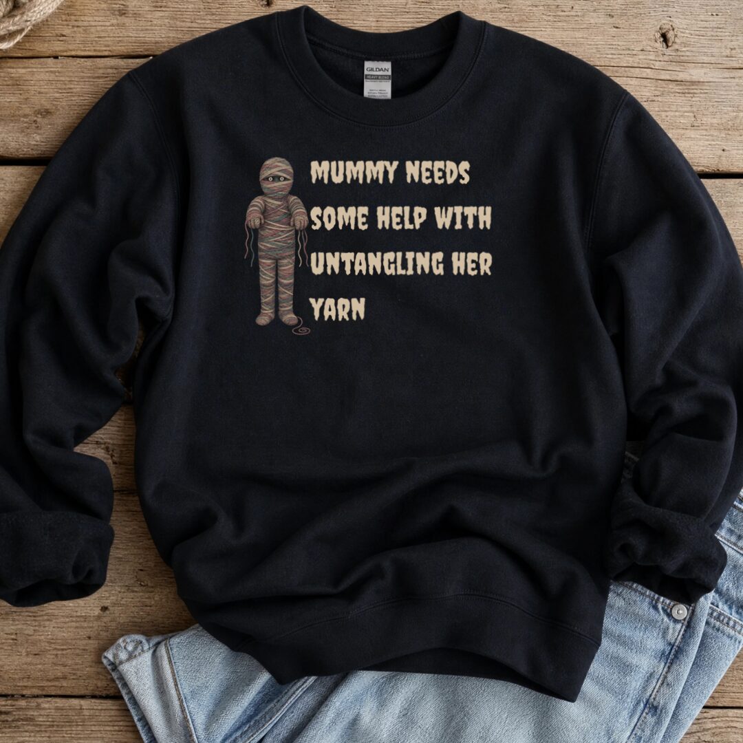 Mummy Black Sweatshirt.jpg
