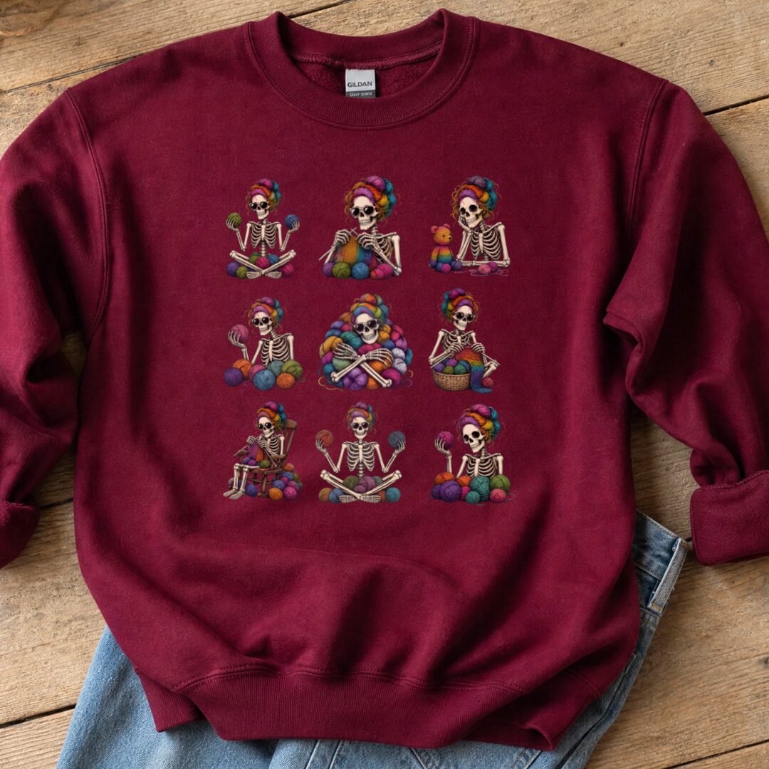 My Afterlife Sweatshirt Maroon t-shirt