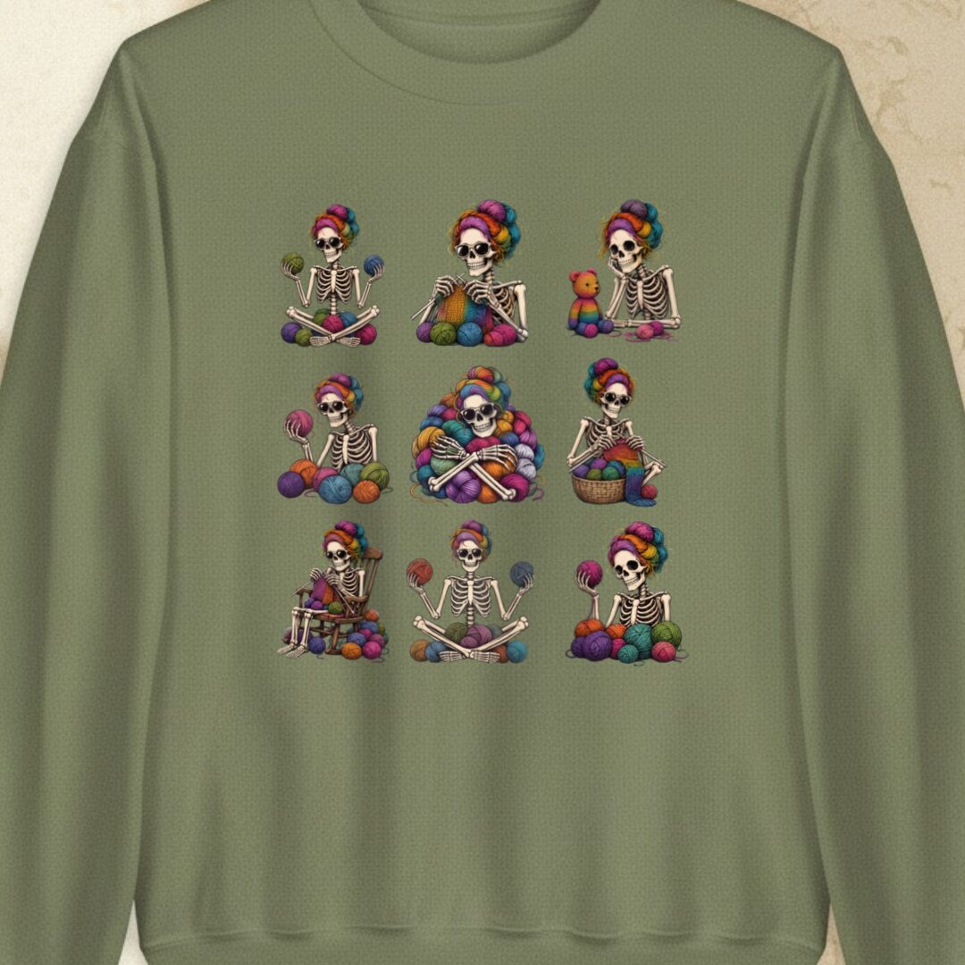 My Afterlife Military Green Sweatshirt.jpg