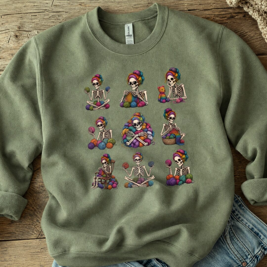 My Afterlife Sweatshirt Military Green t-shirt
