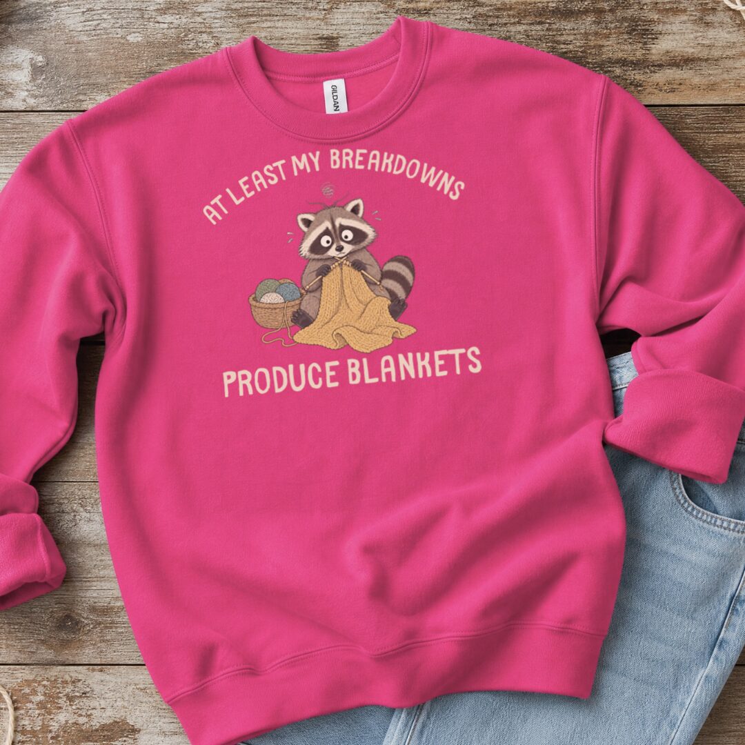 My Breakdowns Sweatshirt Bright Pink t-shirt