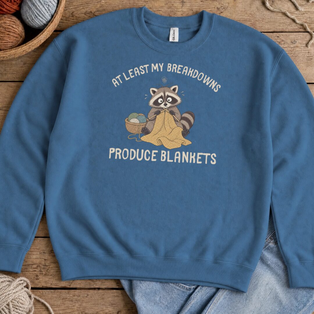 My Breakdowns Sweatshirt Indigo Blue t-shirt