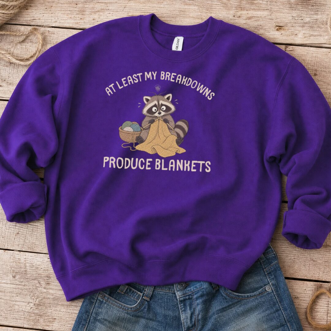 My Breakdowns Sweatshirt Purple t-shirt