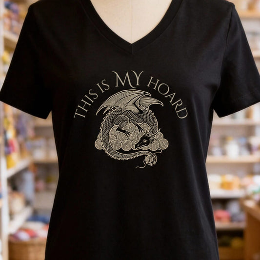 My Hoard V-Neck T-Shirt Black t-shirt