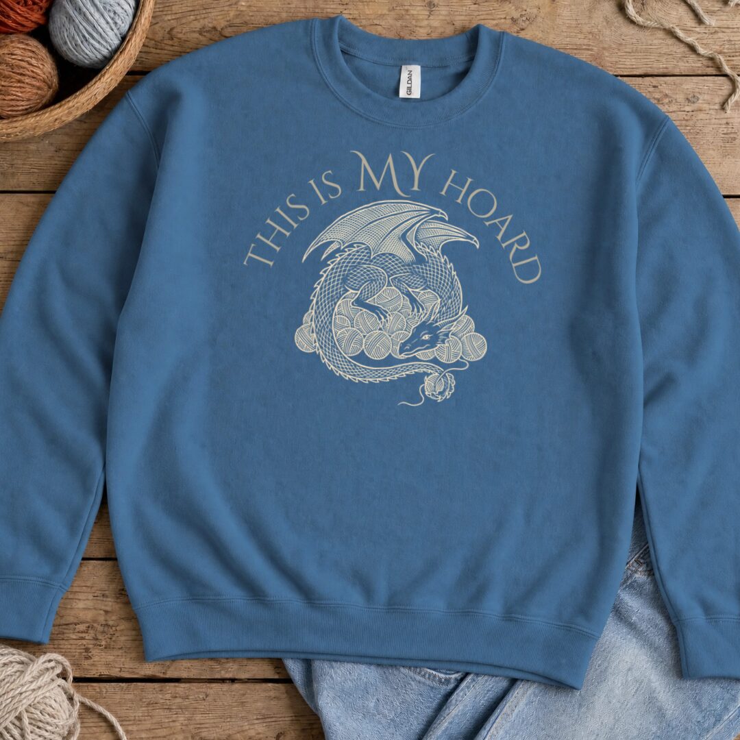 My Hoard Indigo Blue Sweatshirt.jpg