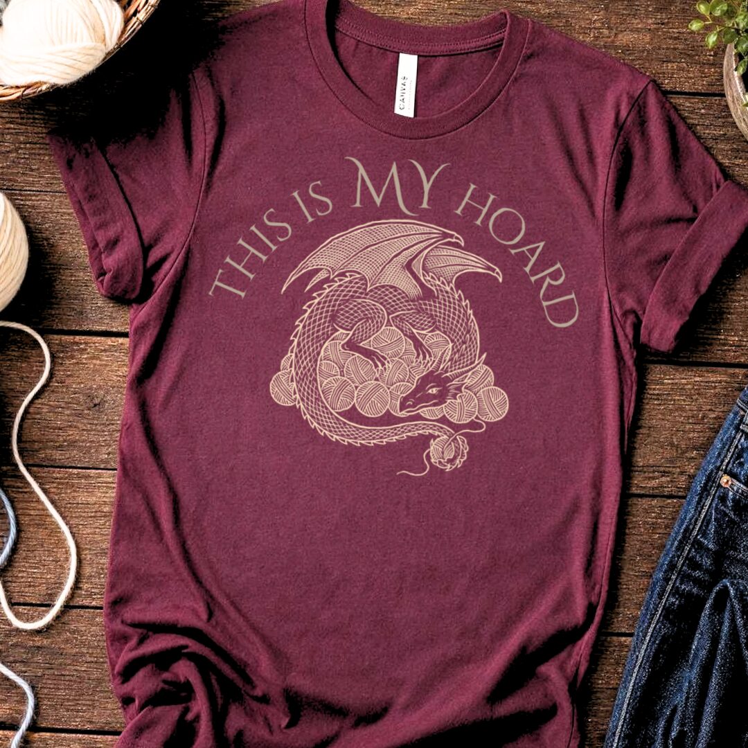 My Hoard Maroon T-Shirt.jpg