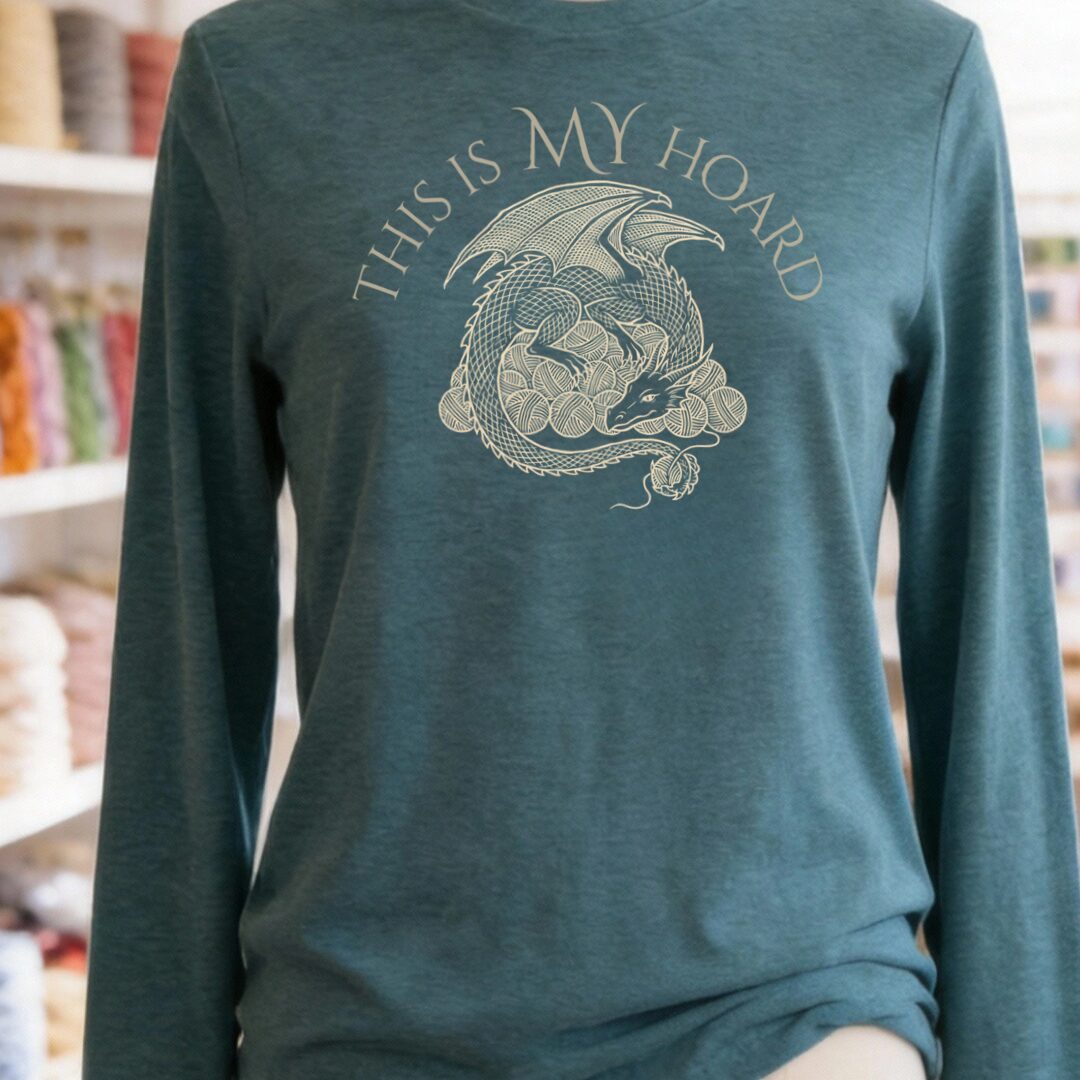 My Hoard Teal Blue Long Sleeve Tee.jpg