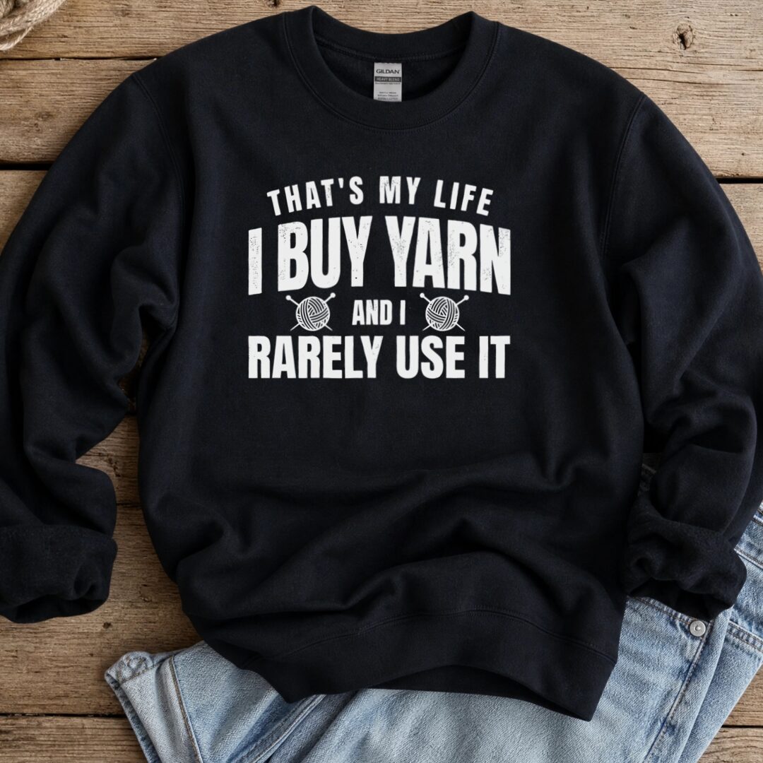 My Life Sweatshirt Black t-shirt