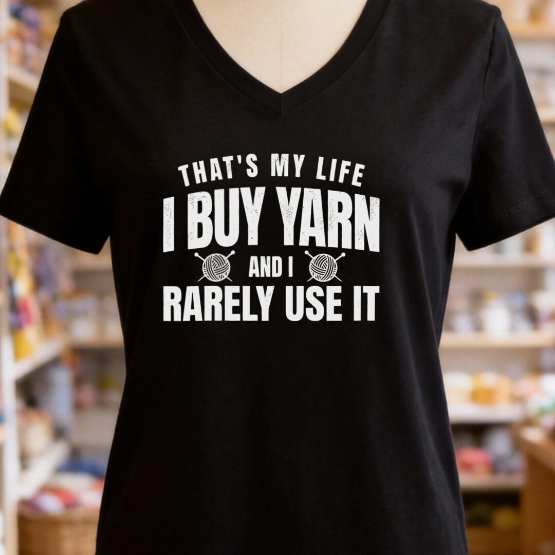 My Life V-Neck T-Shirt Black t-shirt
