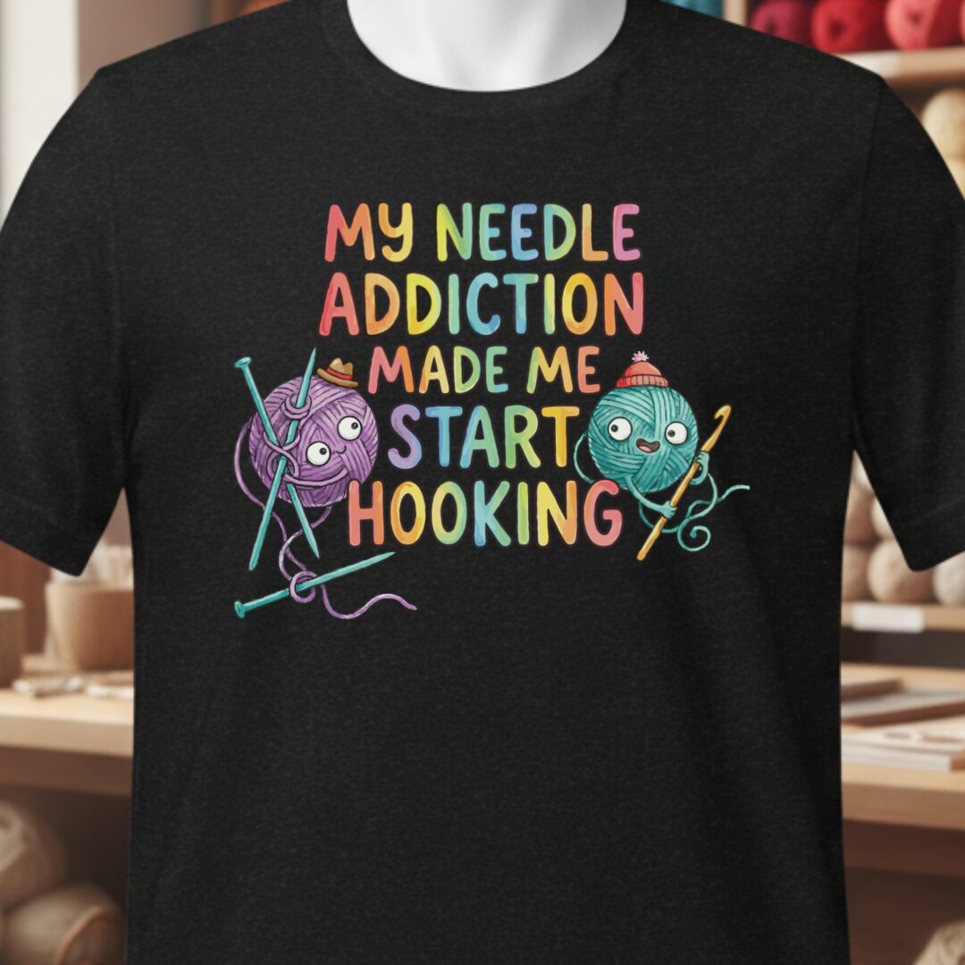 My Needle Addiction T-Shirt Black t-shirt