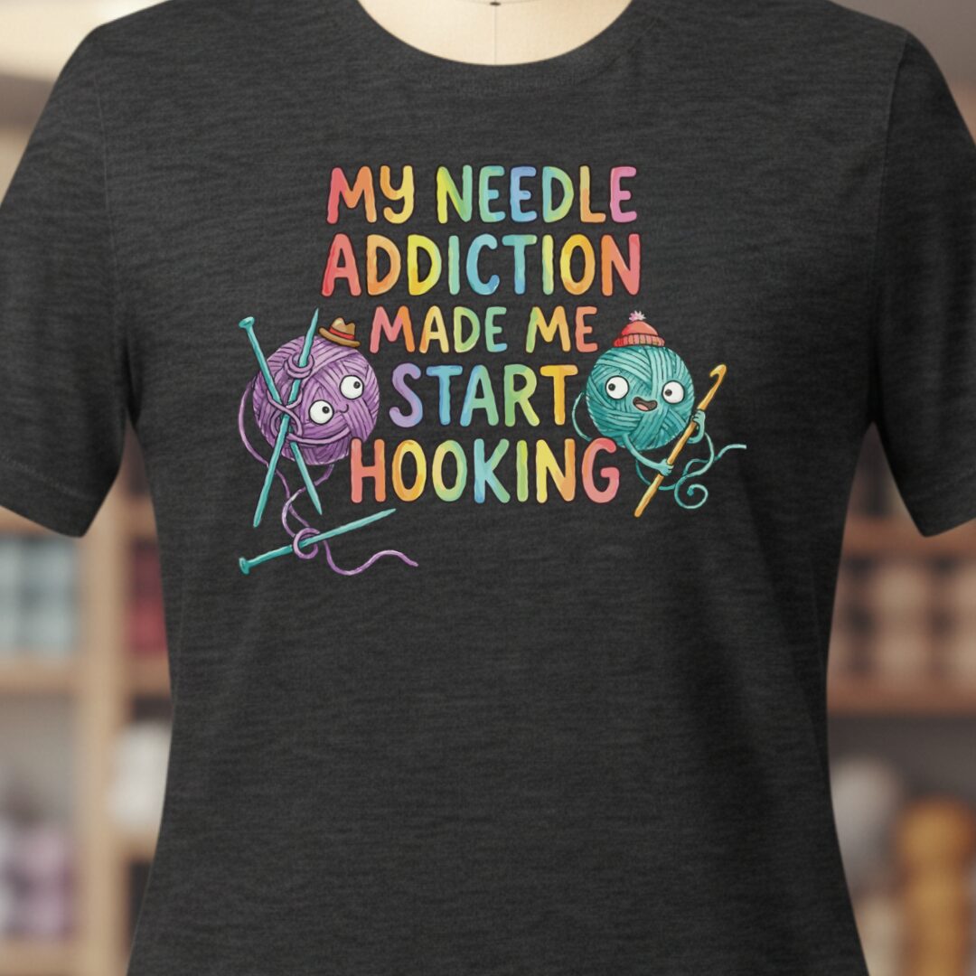 My Needle Addiction T-Shirt Dark Grey t-shirt