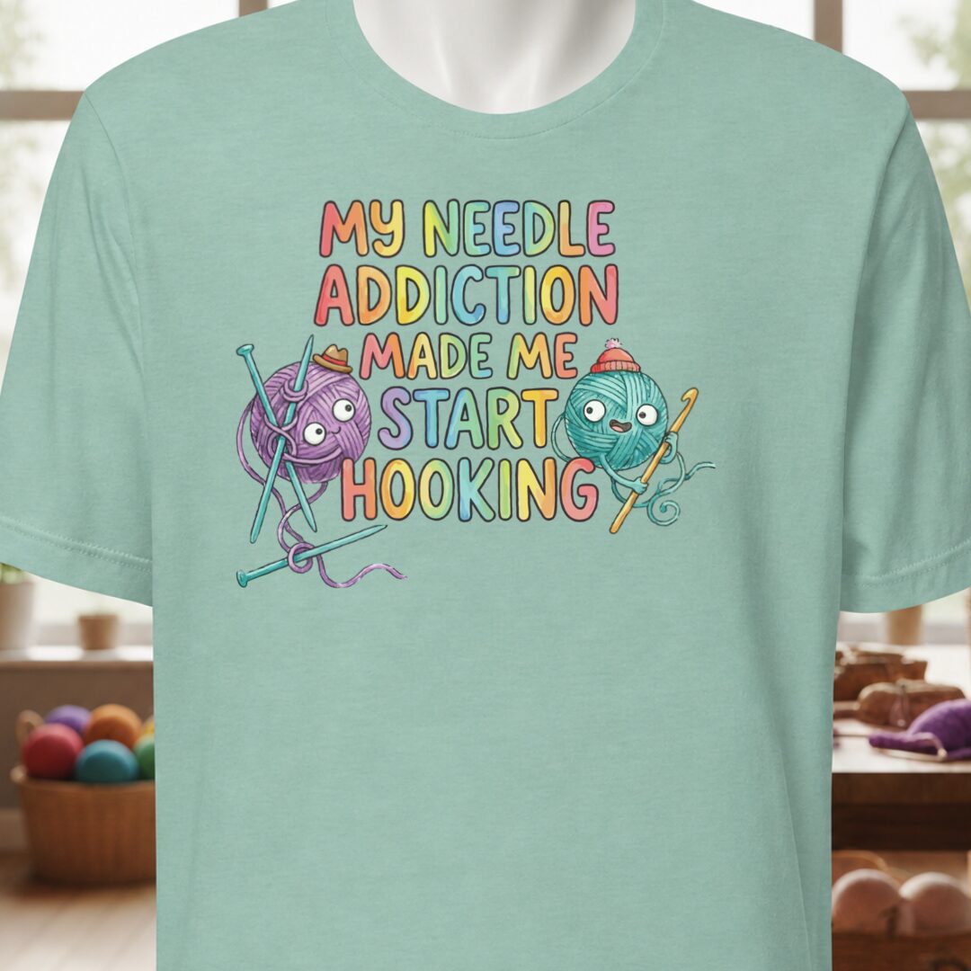 My Needle Addiction T-Shirt Sea Breeze t-shirt