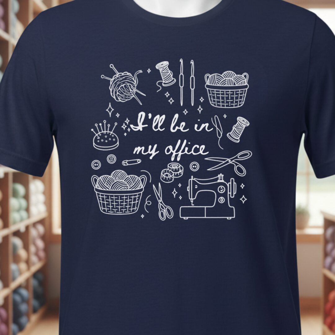 My Office T-Shirt Navy t-shirt