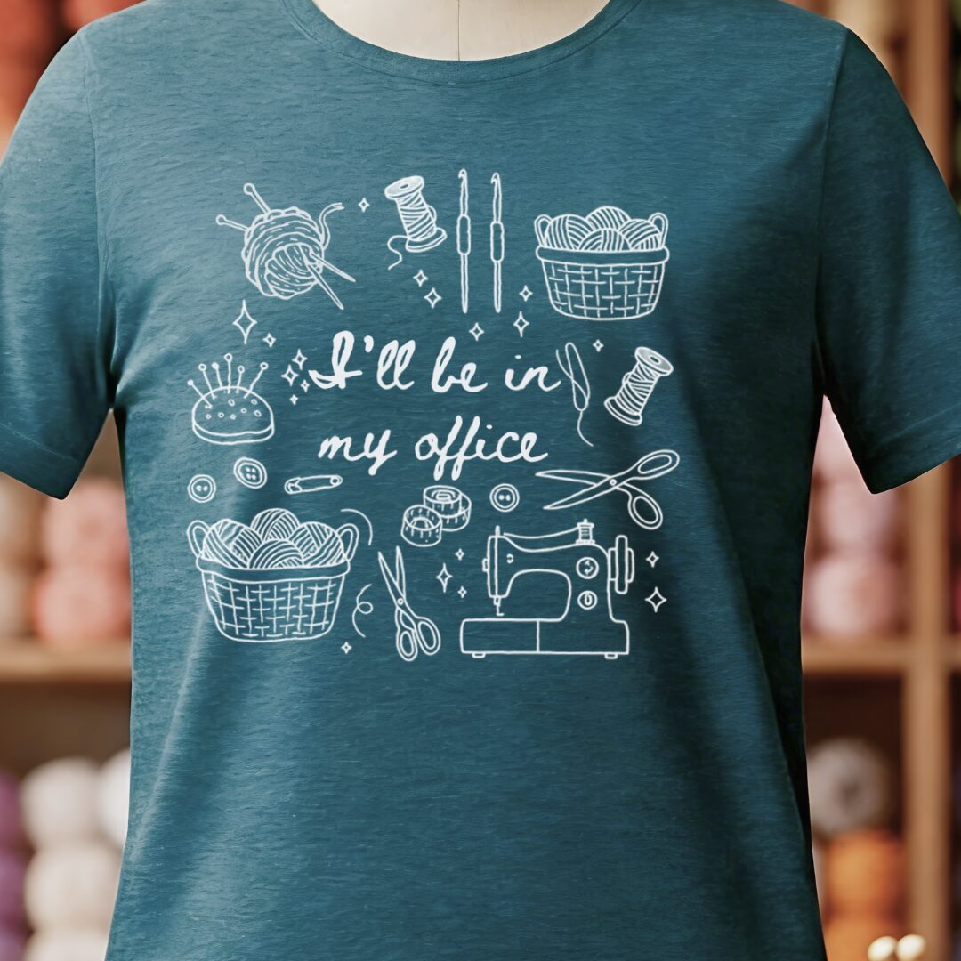 My Office T-Shirt Teal Blue t-shirt