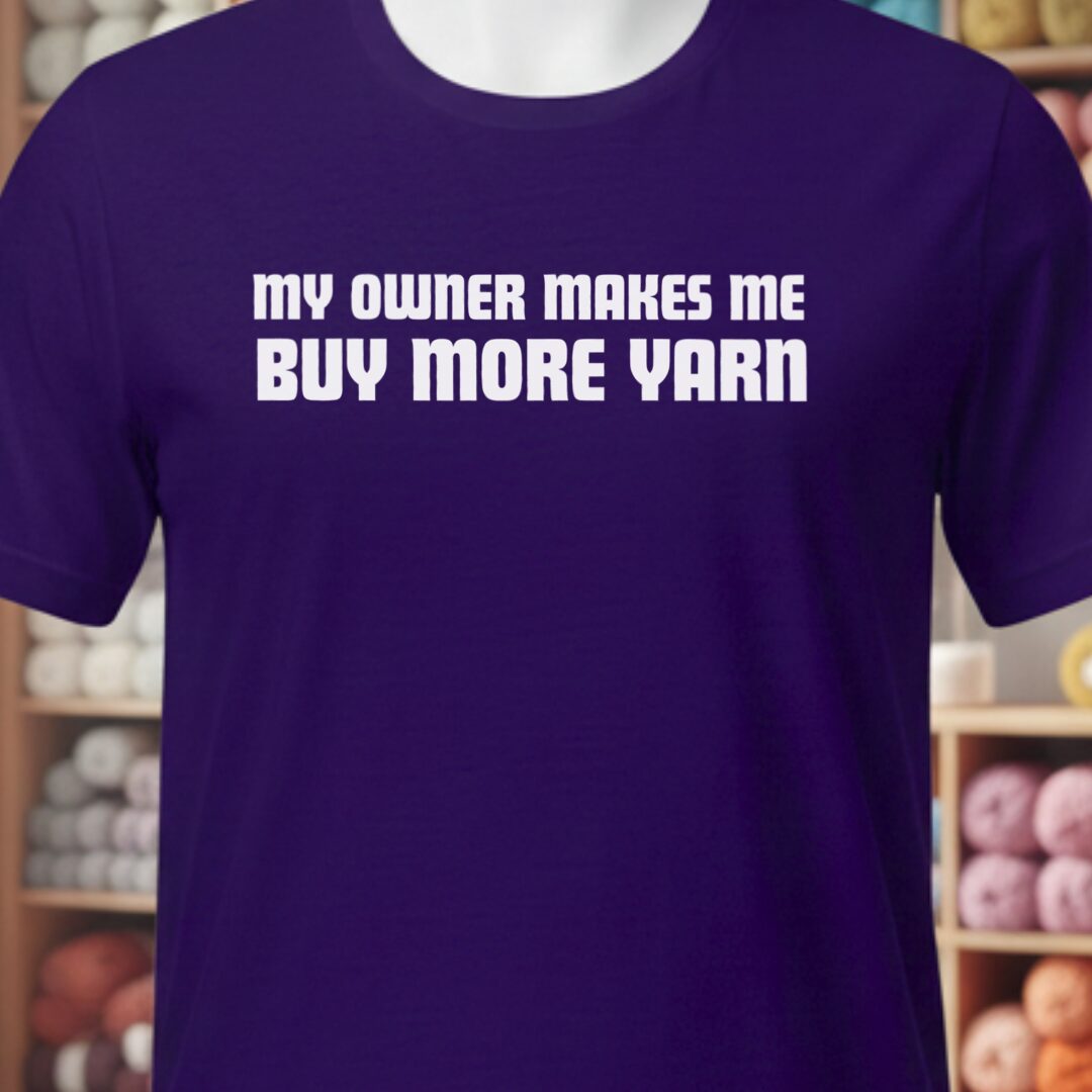 My Owner T-Shirt Purple t-shirt