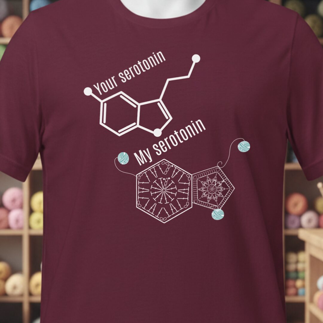 My Serotonin T-Shirt Maroon t-shirt