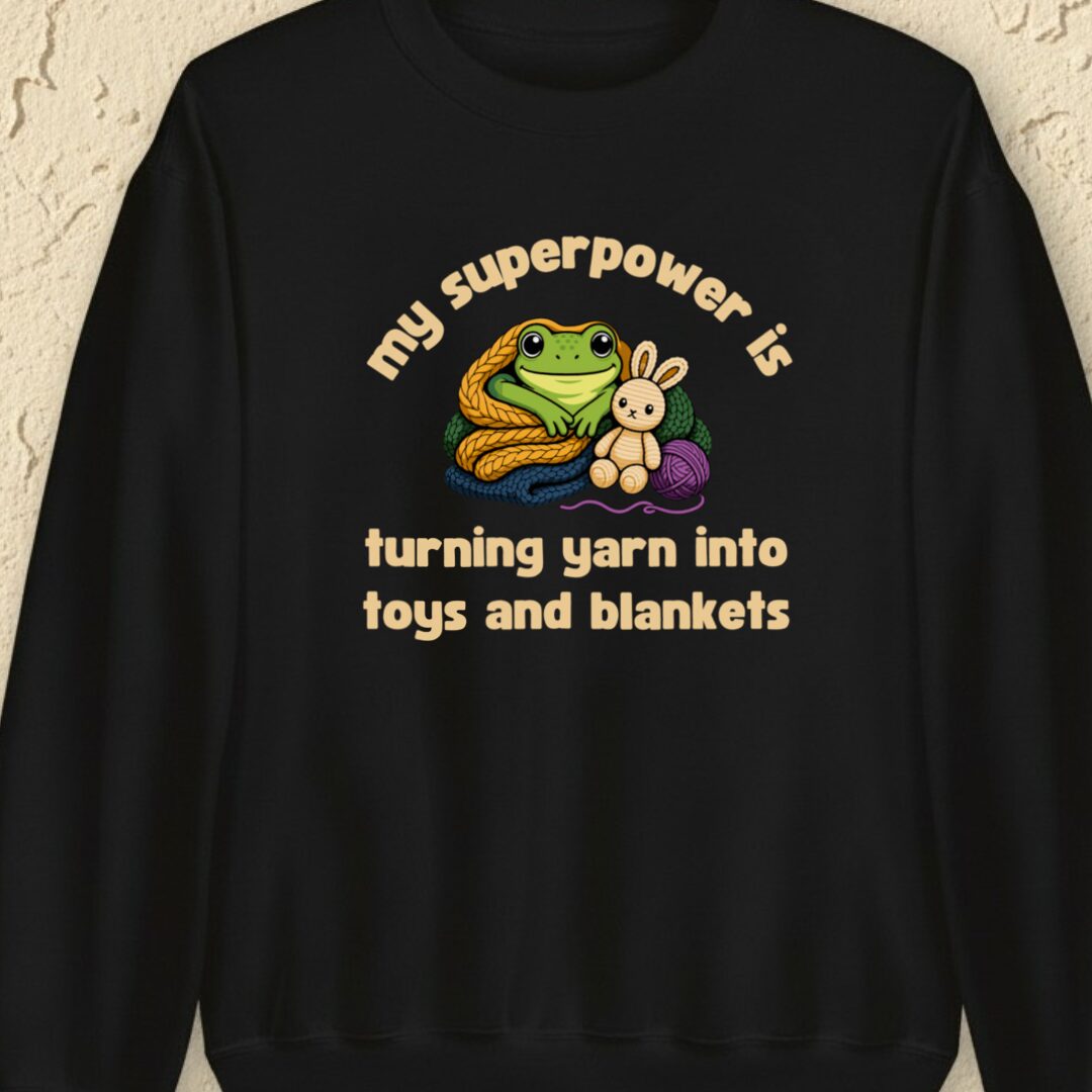 My Superpower Black Sweatshirt.jpg