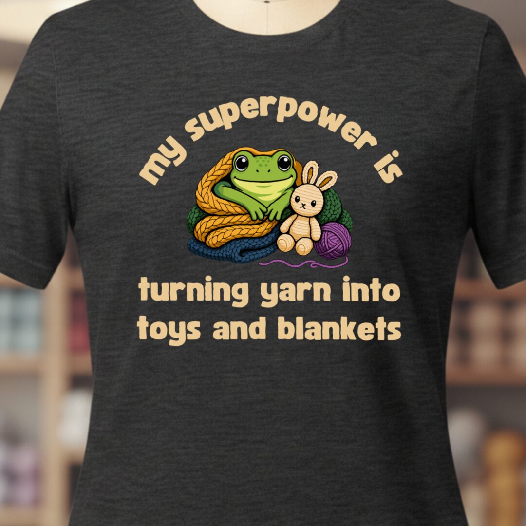 My Superpower Dark Grey T-Shirt.jpg