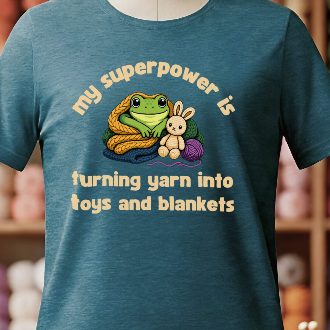 My Superpower T-Shirt Teal Blue t-shirt