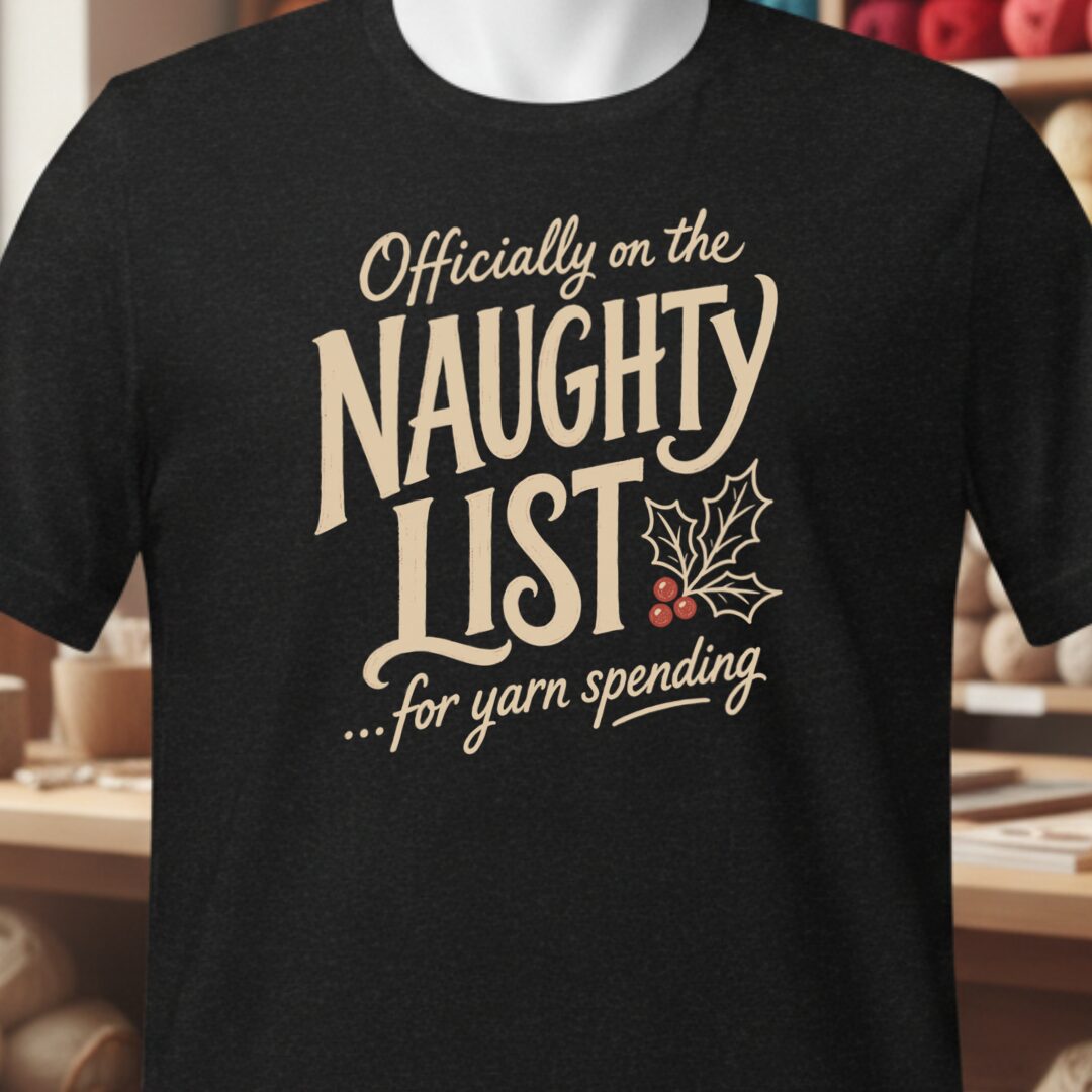 Naughty List T-Shirt Black t-shirt
