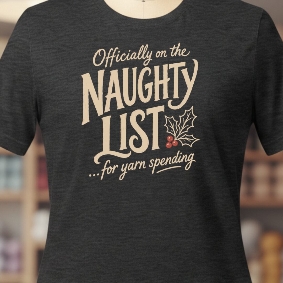 Naughty List T-Shirt Dark Grey t-shirt