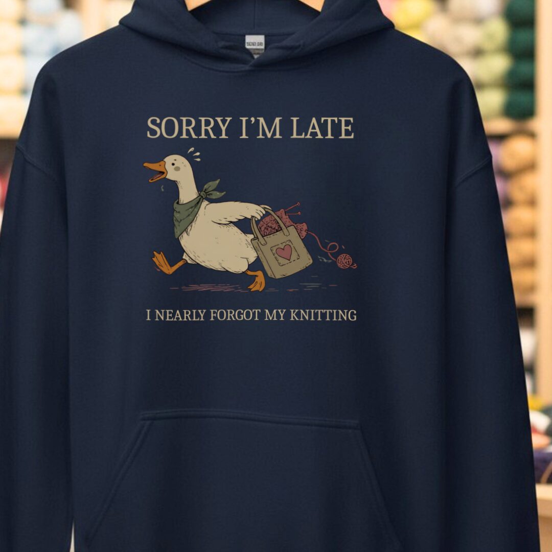 Nearly Forgot Navy Hoodie.jpg