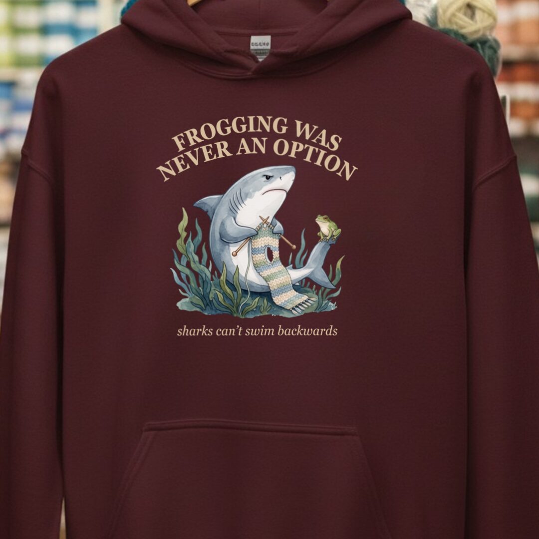 Never An Option Hoodie Maroon t-shirt
