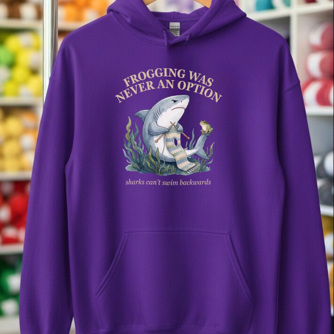 Never An Option Hoodie Purple t-shirt