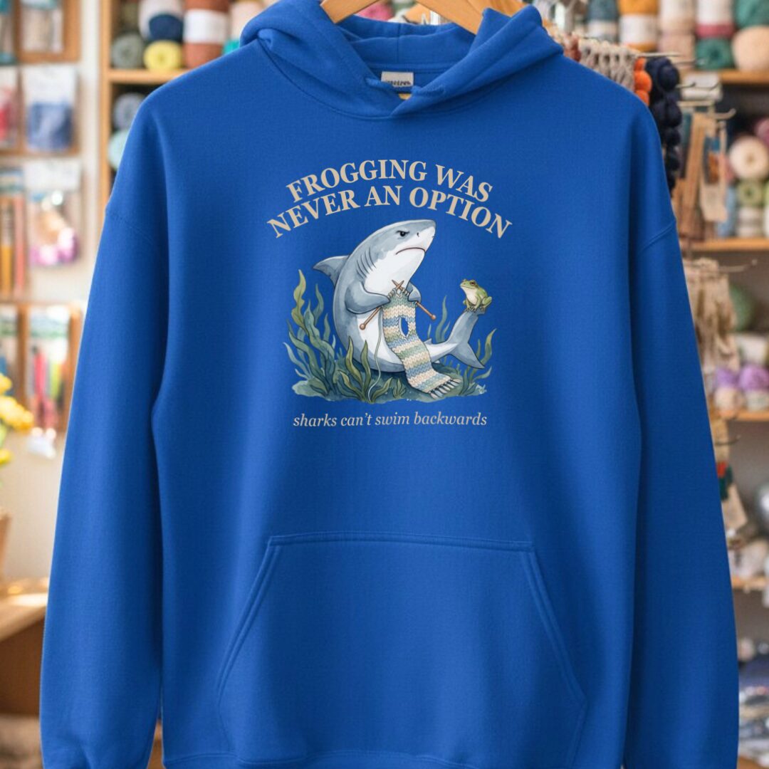 Never An Option Hoodie Royal t-shirt