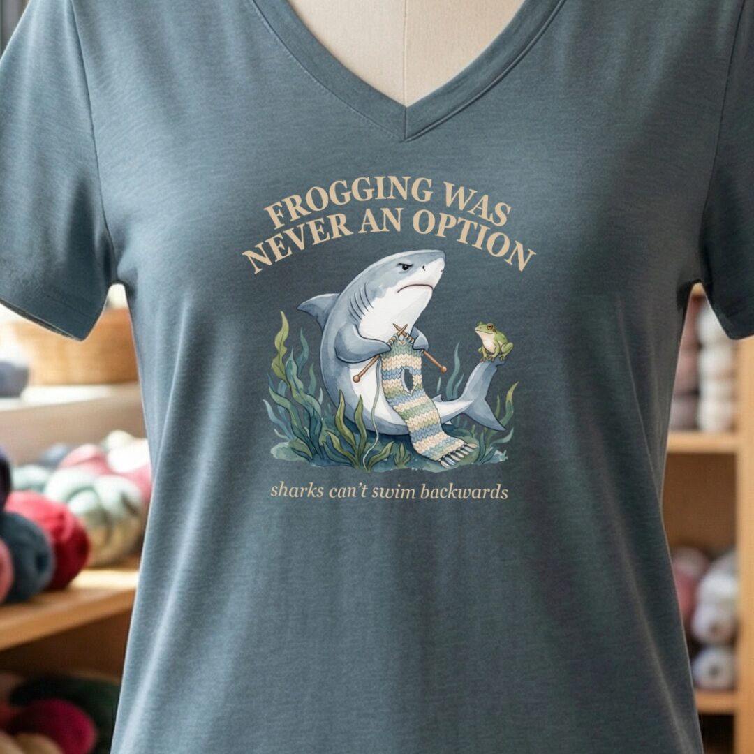 Never An Option V-Neck T-Shirt Slate t-shirt