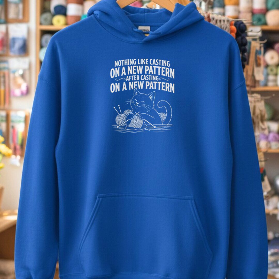 New Pattern Hoodie Royal t-shirt