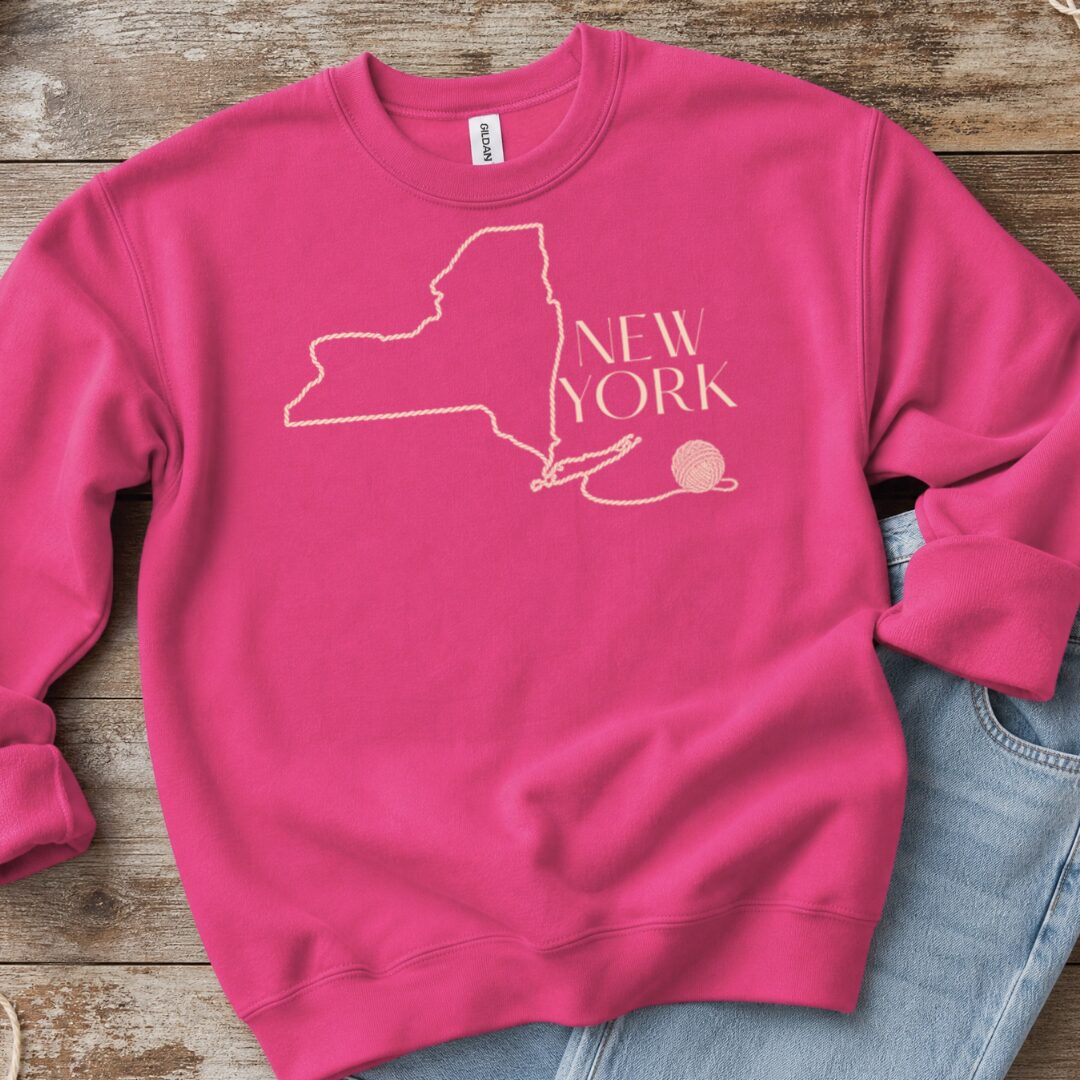 New York Bright Pink Sweatshirt.jpg