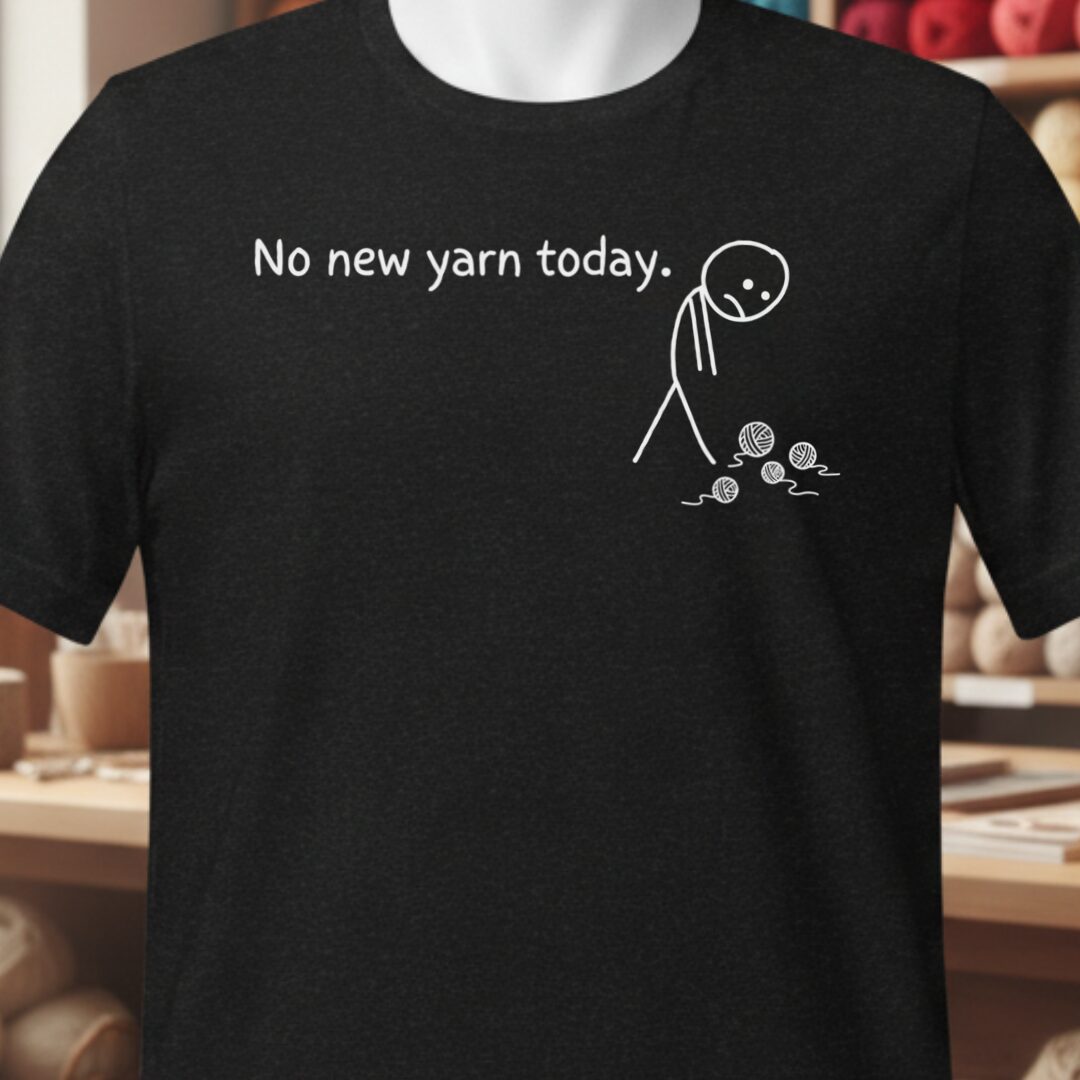 No New Yarn T-Shirt Black t-shirt