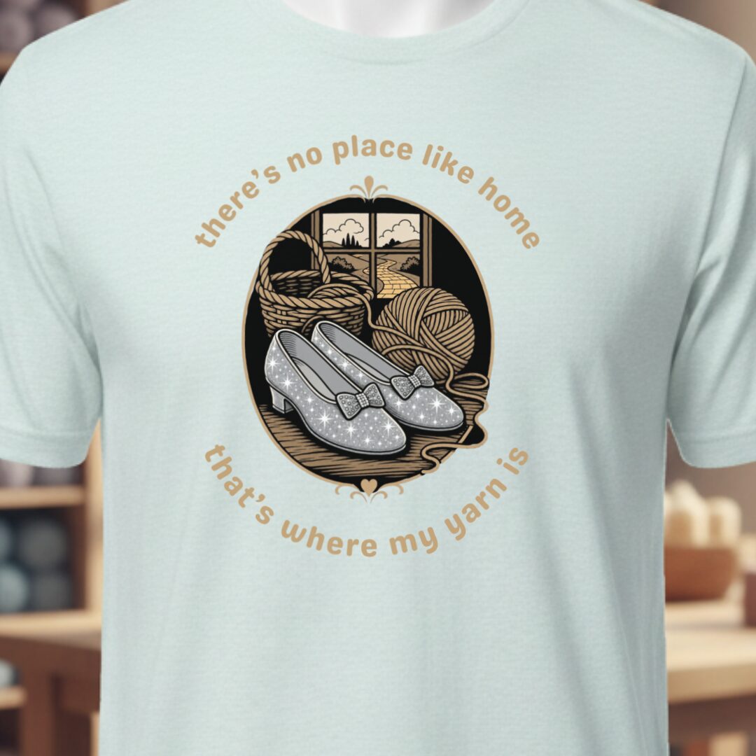 No Place Like Home T-Shirt Ice Blue t-shirt