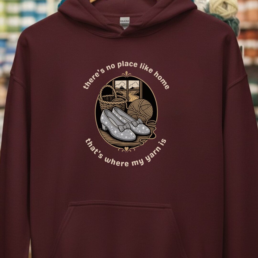 No Place Like Home Maroon Hoodie.jpg
