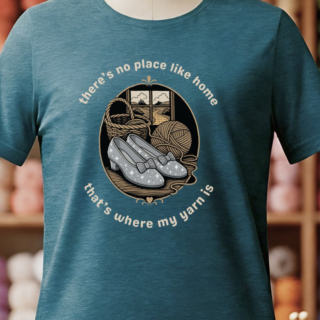 No Place Like Home T-Shirt Teal Blue t-shirt