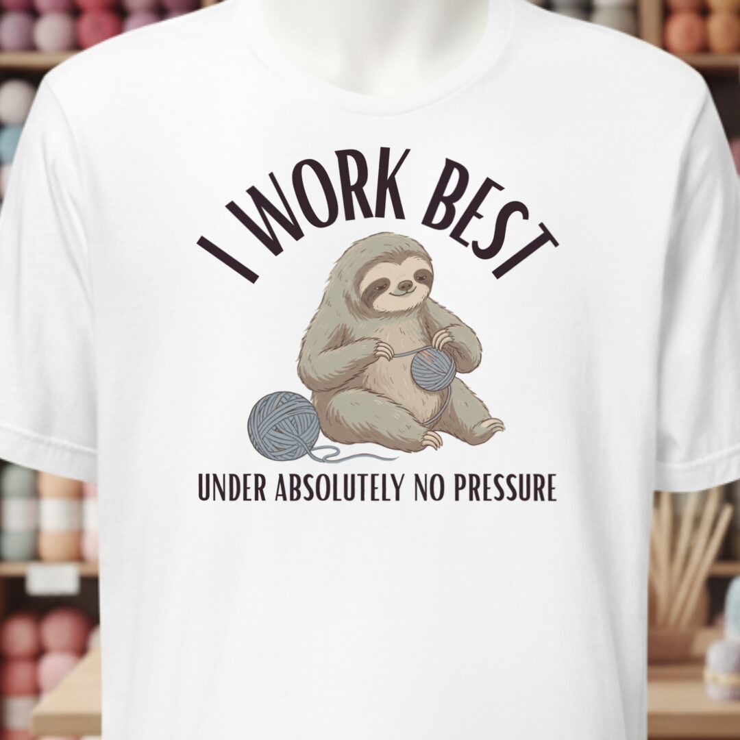 No Pressure White T-Shirt.jpg
